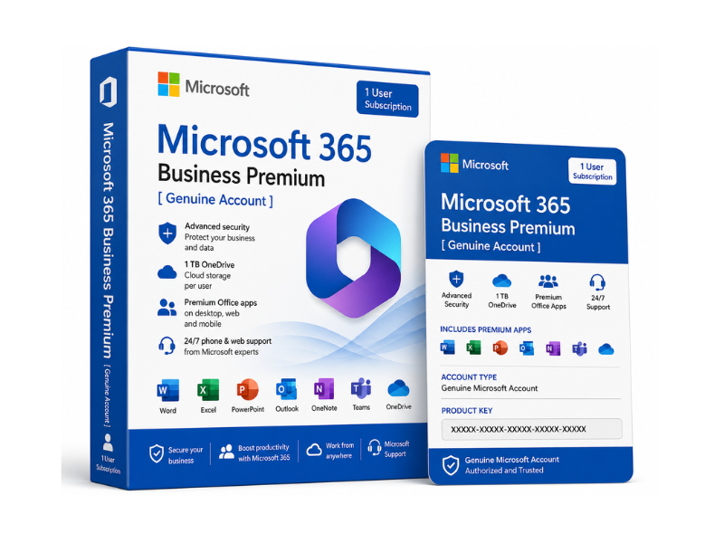 Microsoft 365 Business Basic [ Genuine Account ]