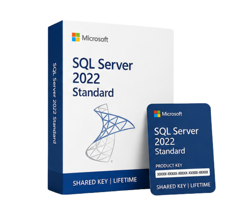 Microsoft SQL Server 2022 Standard - Shared Key (Lifetime) Image