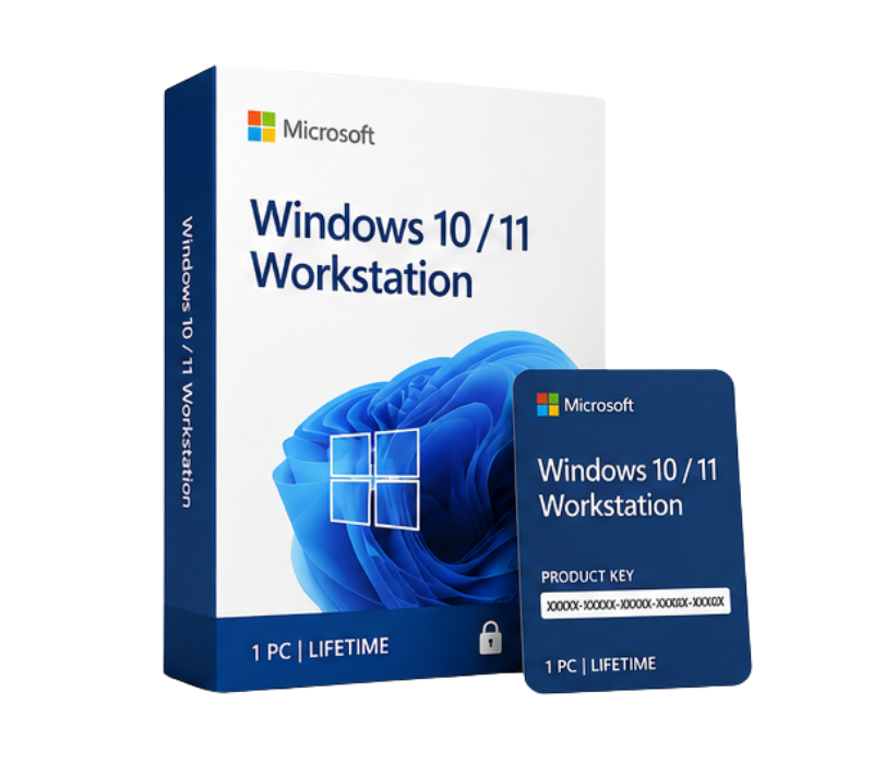 Microsoft Windows 10 / 11 Workstation - 1 PC (Lifetime) Image