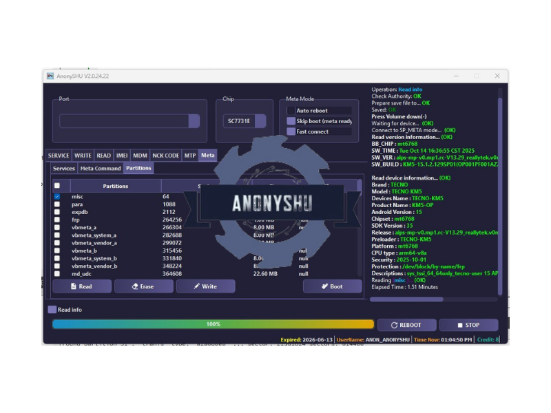 AnonySHU Activation [12 Months - 1 Pc]