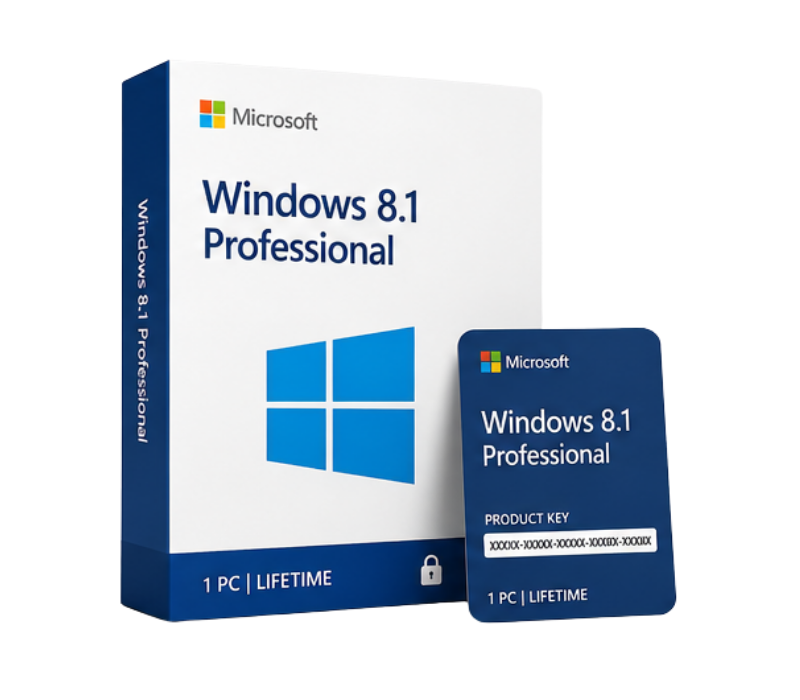 Microsoft Windows 8.1 Professional - 1 PC (Lifetime) Image