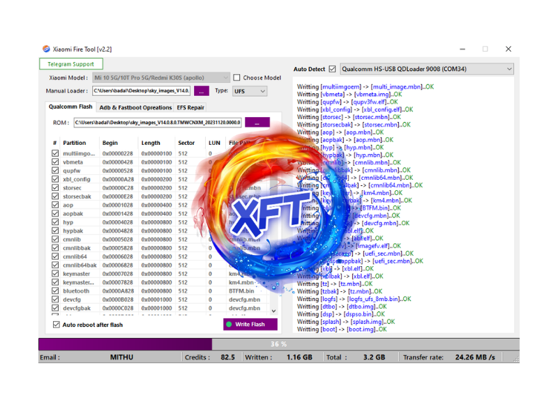 XFT AuthFlash Tool – Xiaomi Fire Tool Credit for Existing User (INSTANT) Image