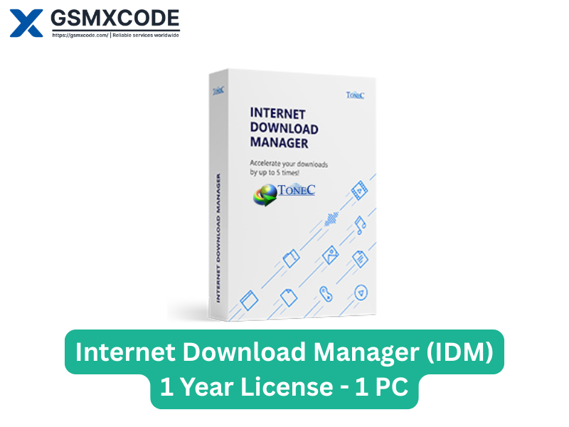 Internet Download Manager 1 Year Global License Key (Valid for 1 PC - 1 Year) Image