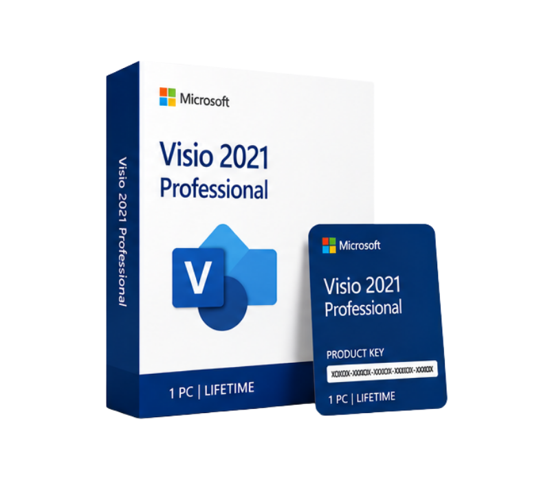 Microsoft Visio 2021 Professional 1 PC (Lifetime)