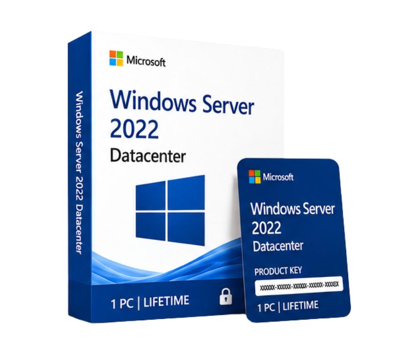 Microsoft Windows Server 2022 Datacenter - 1 PC (Lifetime) Image