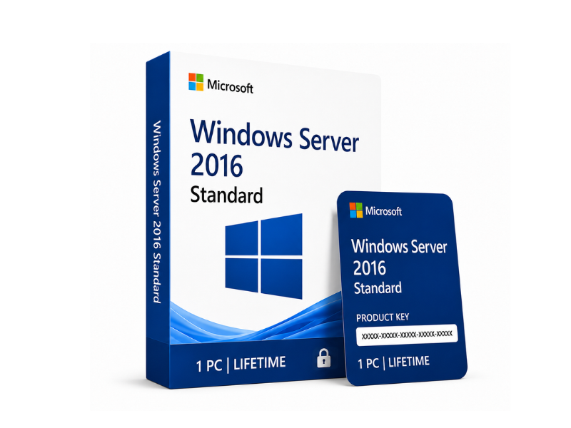 Microsoft Windows Server 2016 Standard - 1 PC (Lifetime) Image