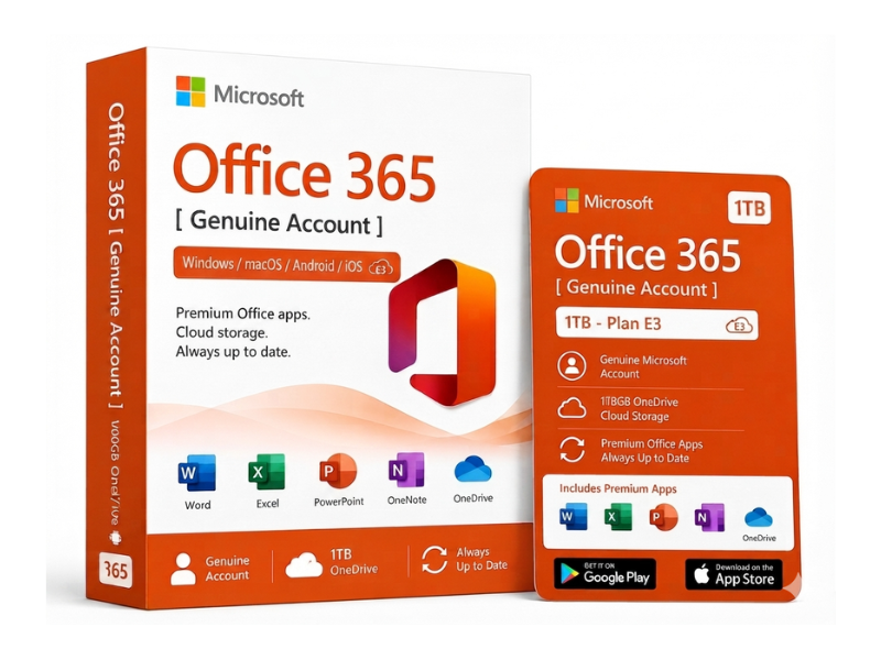 Microsoft Office 365 [ Genuine Account ] 1TB - Plan E3 Image