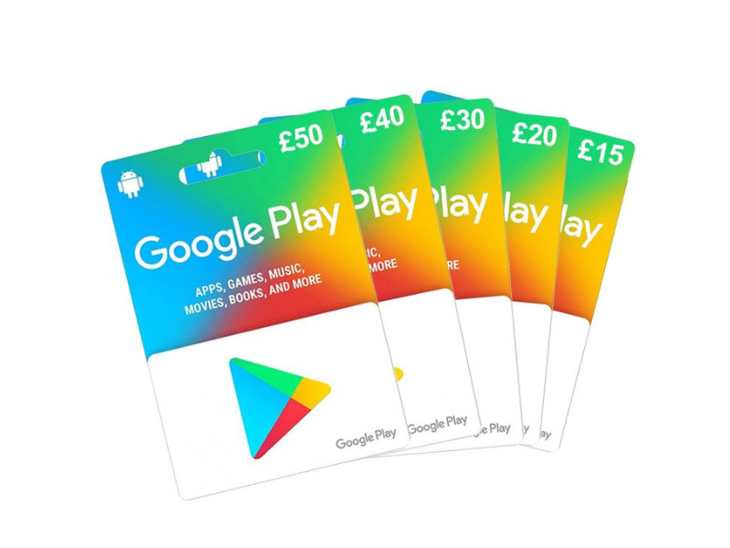 Google play UK £25 Image