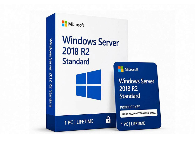 Microsoft Windows Server 2008 R2 Standard - 1 PC (Lifetime) Image
