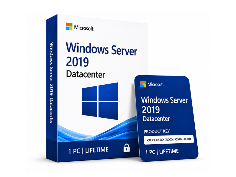 Microsoft Windows Server 2019 Datacenter - 1 PC (Lifetime) Image