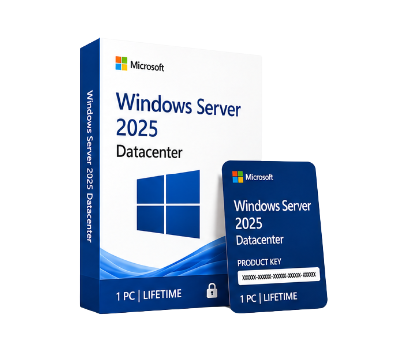 Microsoft Windows Server 2025 Datacenter - 1 PC (Lifetime) Image