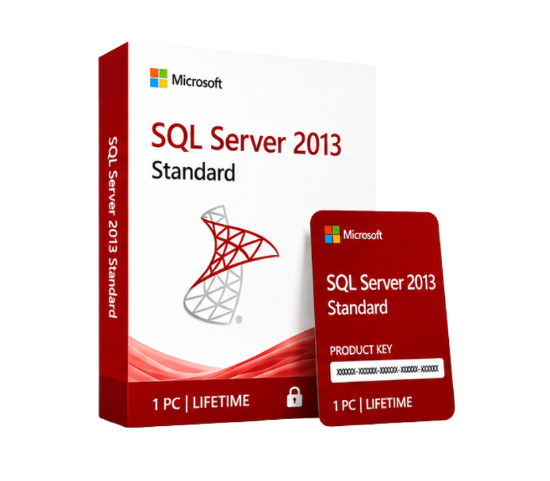 Microsoft SQL Server 2013 Standard - 1 PC (Lifetime)