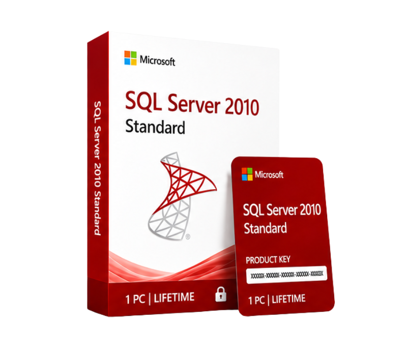 Microsoft SQL Server 2010 Standard - 1 PC (Lifetime)