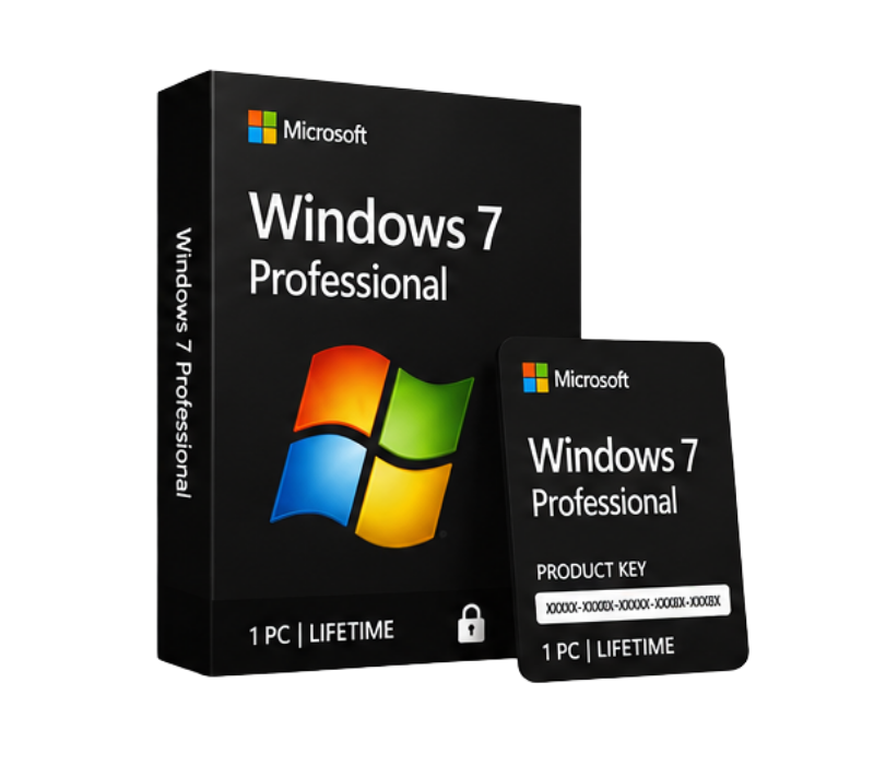 Microsoft Windows 7 Professional - 1 PC (Lifetime) Image