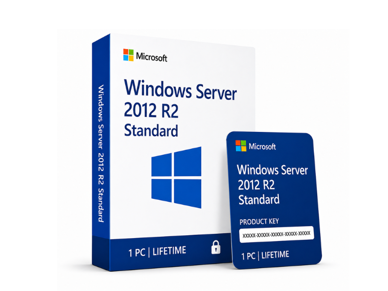 Microsoft Windows Server 2012 R2 Standard - 1 PC (Lifetime) Image
