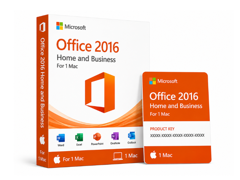 Microsoft Office 2016 Home and Business for 1 Mac Image