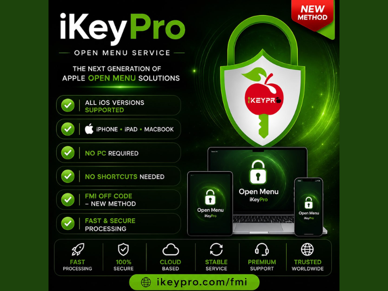 iKeyPro Open Menu FMI OFF – Without PC – All Models Supported Image