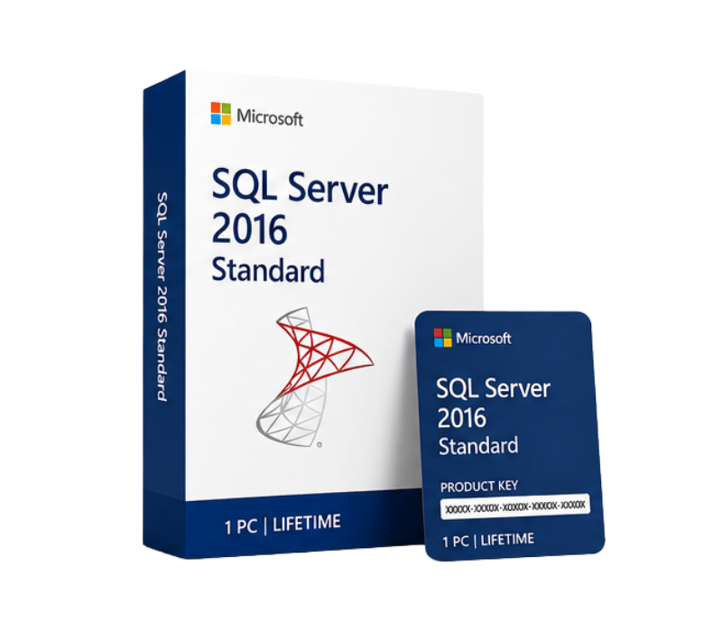 Microsoft SQL Server 2016 Standard - 1 PC (Lifetime)