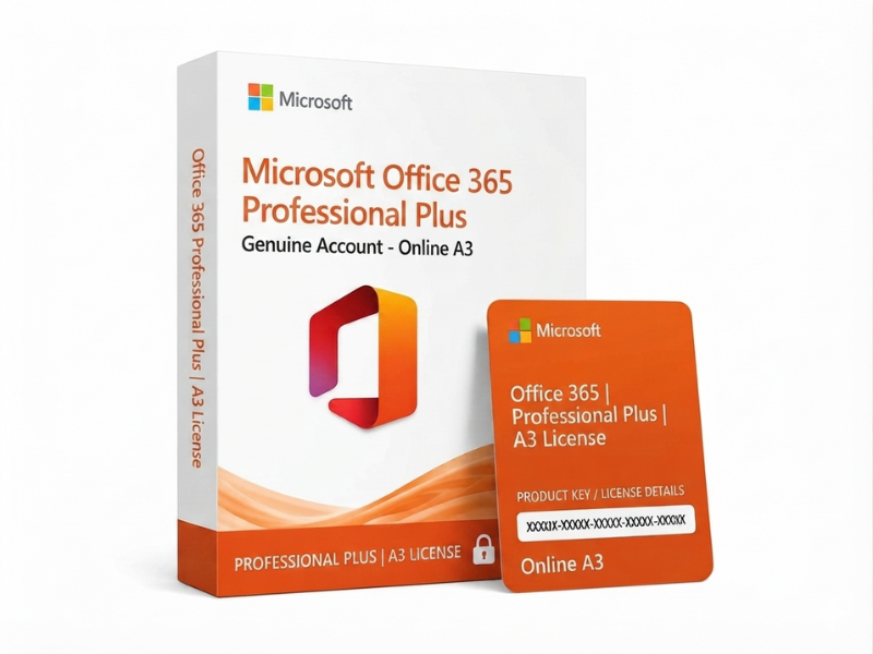 Microsoft Office 365 Professional Plus Genuine Account - Online  A3 Image