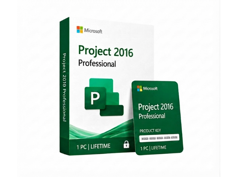 Microsoft Project 2016 Professional 1 PC (Lifetime)